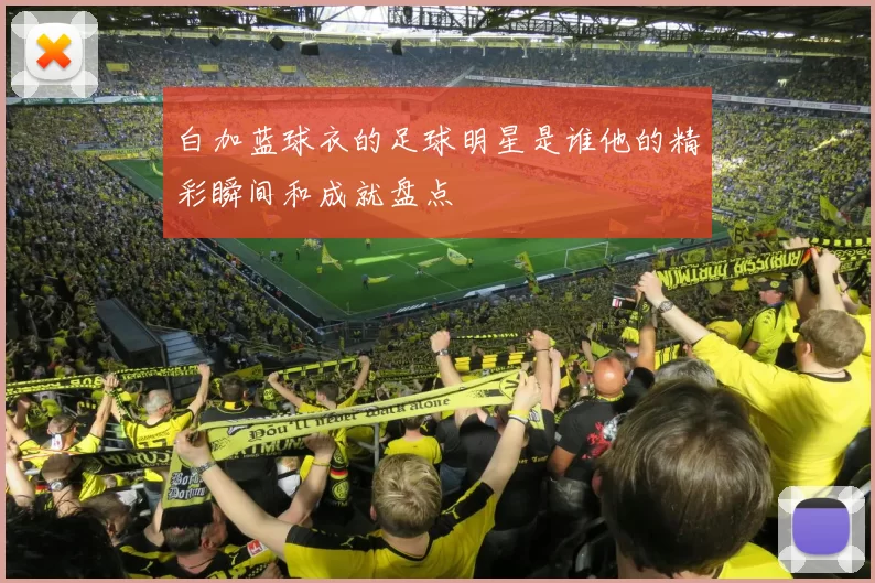 白加蓝球衣的足球明星是谁他的精彩瞬间和成就盘点