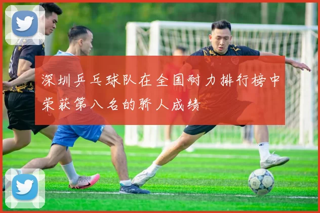 深圳乒乓球队在全国耐力排行榜中荣获第八名的骄人成绩