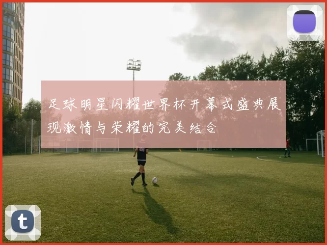 足球明星闪耀世界杯开幕式盛典展现激情与荣耀的完美结合