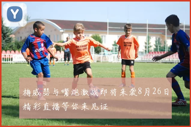 梅威瑟与嘴炮激战即将来袭8月26日精彩直播等你来见证